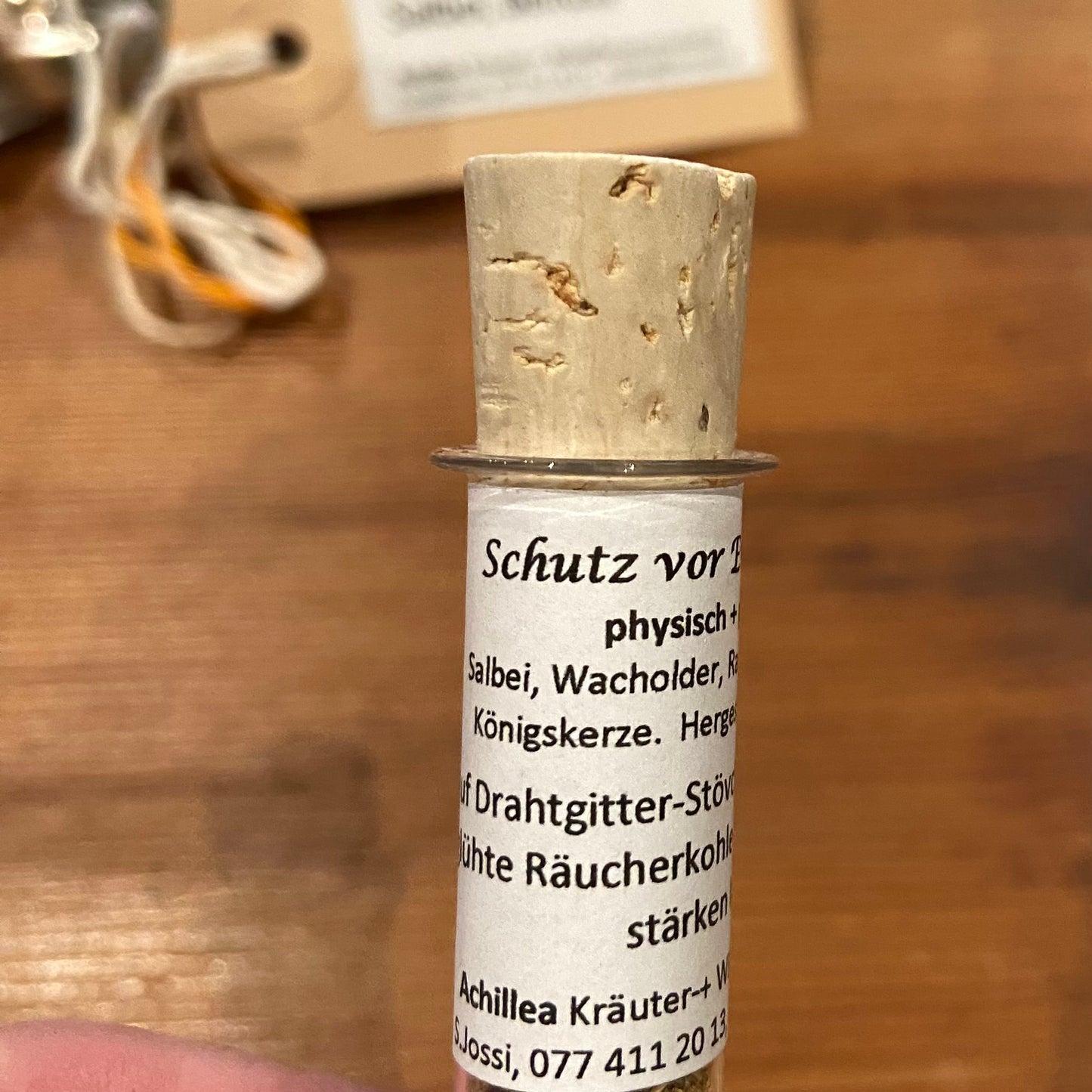 Räucherwerk Schutz vor Energielöchern