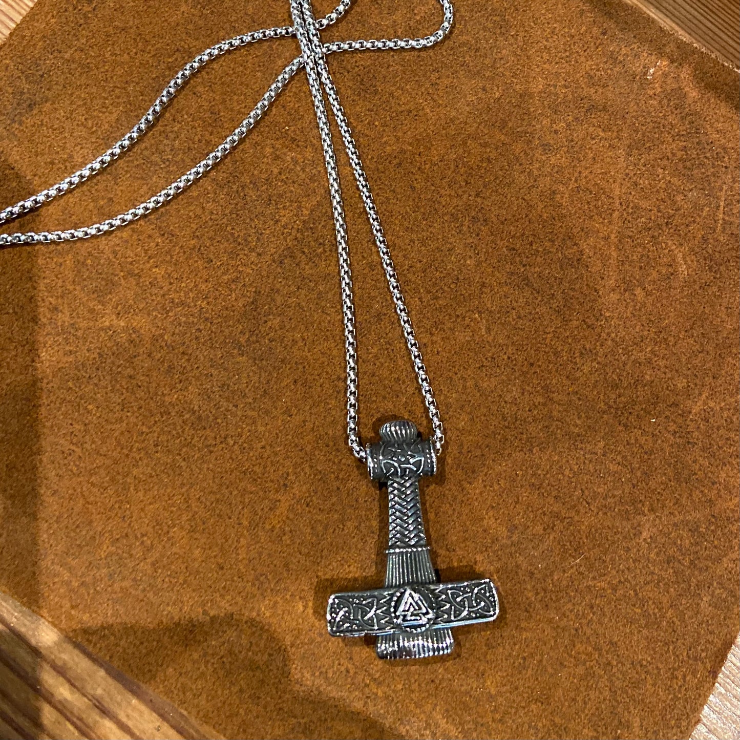Anhänger Thorshammer Valknut