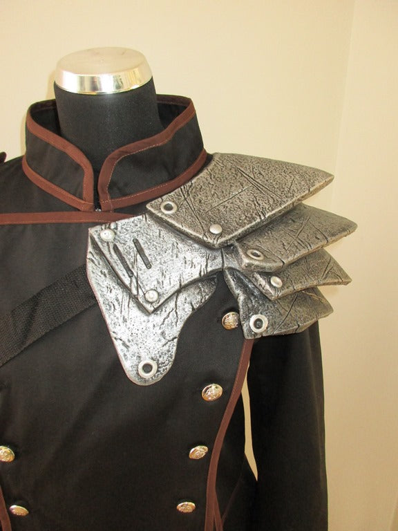 Latexschulter altsilber