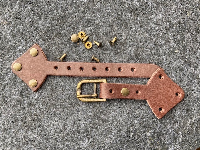 Lederriemen Verschluss