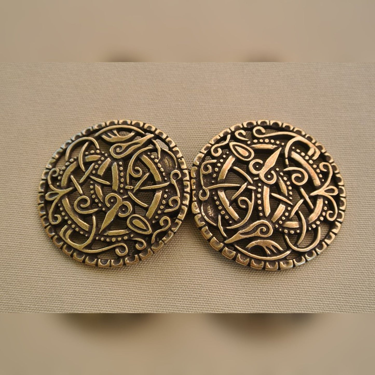 Verschluss Keltisch Filigran