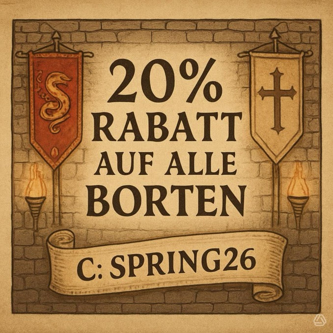 20% auf Borten