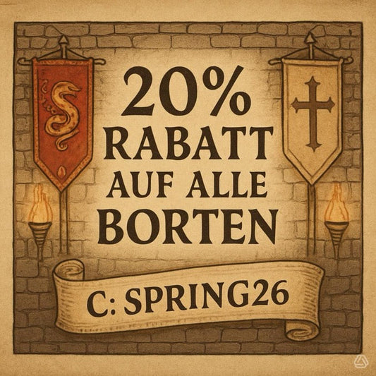 20% auf Borten