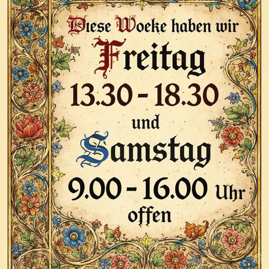 Spezielle Öffnungszeiten Woche 23