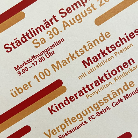 Städtlimärt Sempach