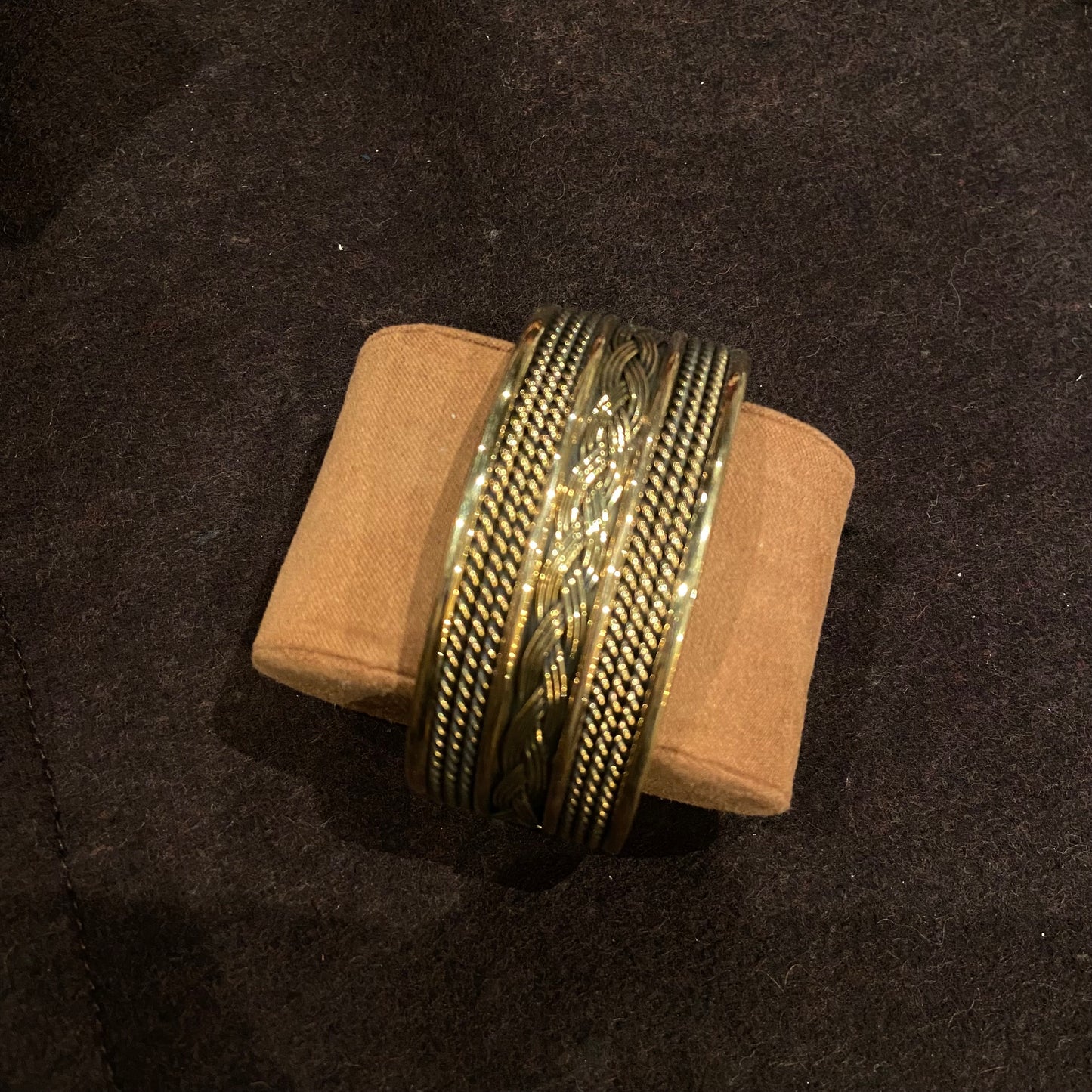 Armreif breit Bronze