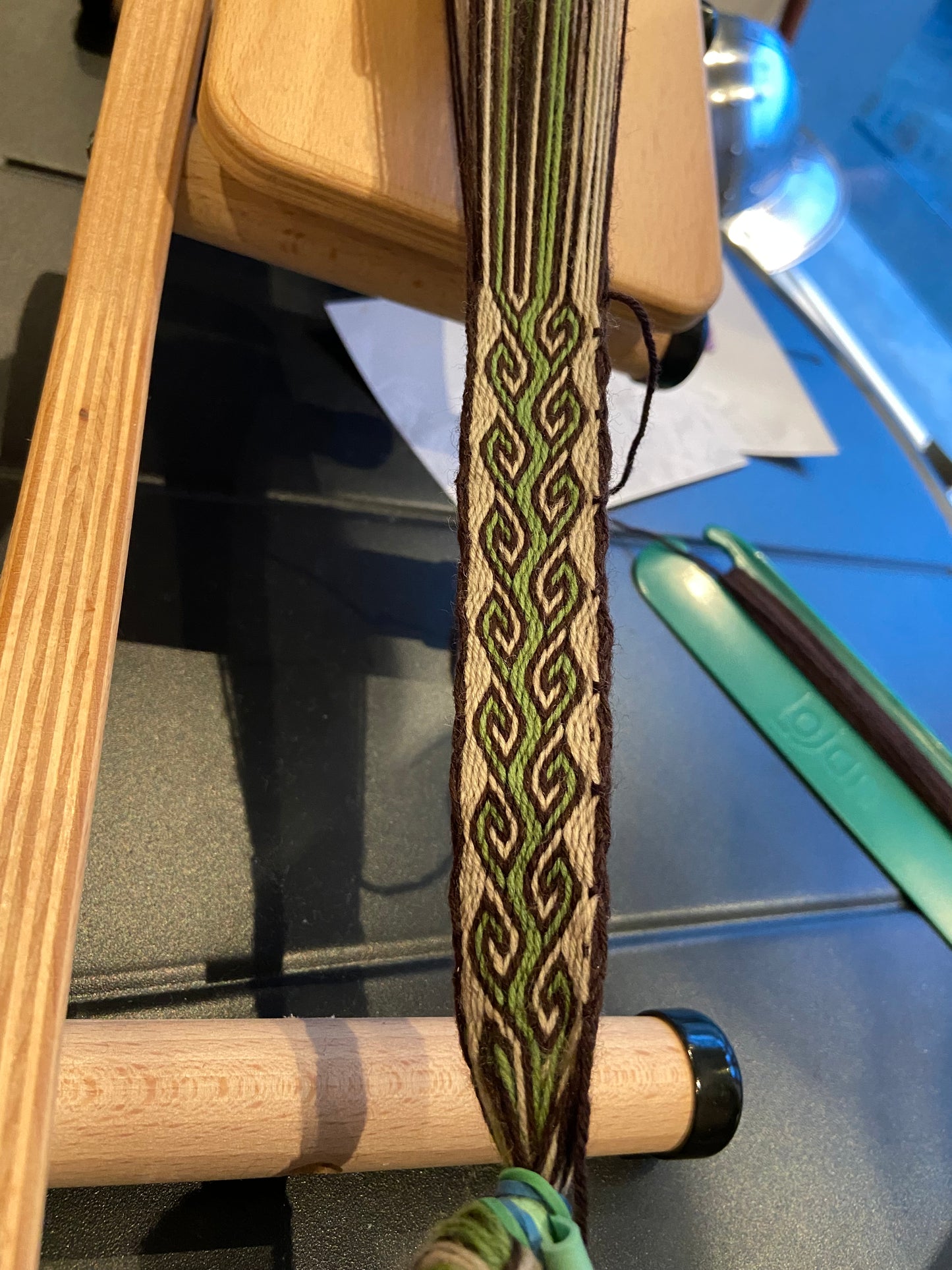 Brettchenborte Ranke