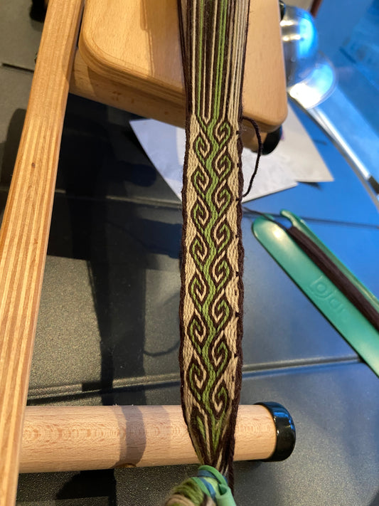 Brettchenborte Ranke