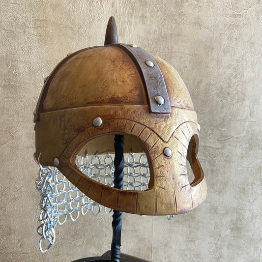 Wikinger Brillenhelm Latex