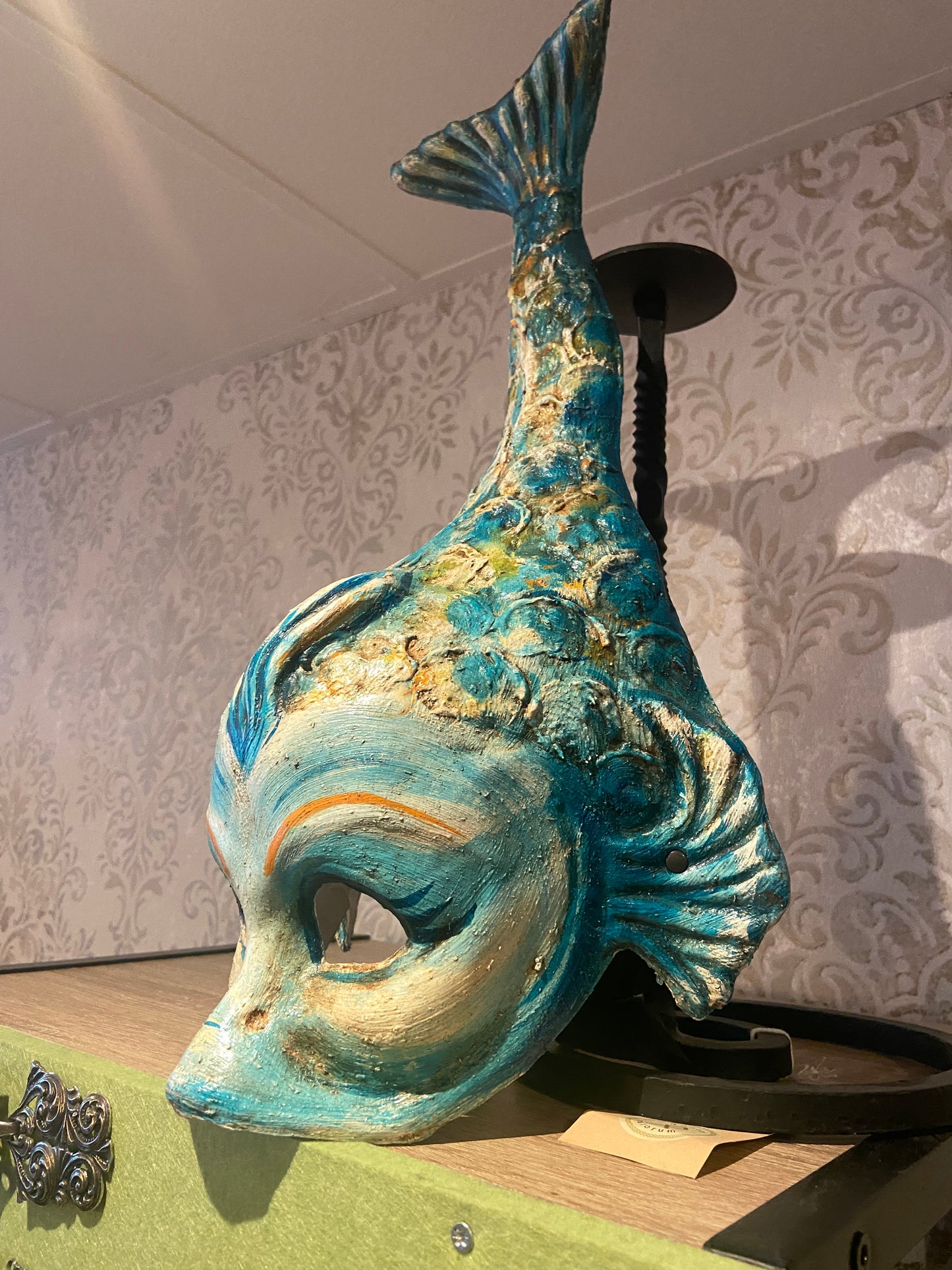 Maske Fisch venezianisch