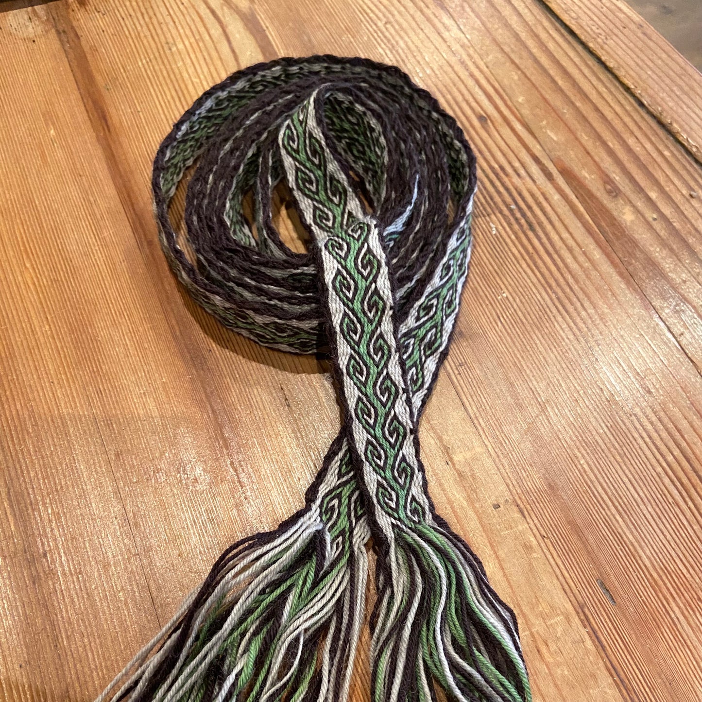 Brettchenborte Ranke