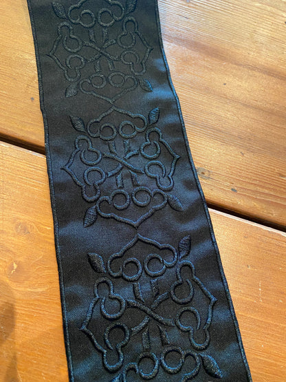 Borte gesticktes Motiv