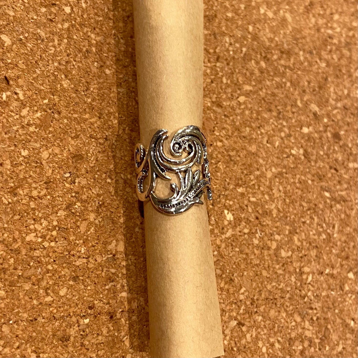 Ohrclip floral