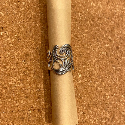 Ohrclip floral