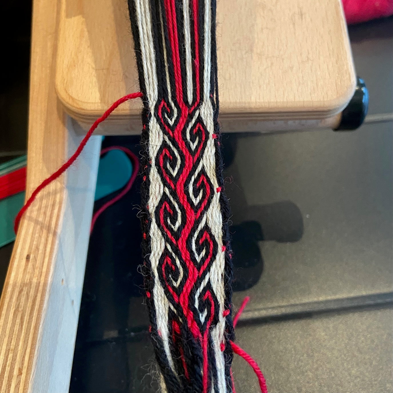 Brettchenborte Ranke