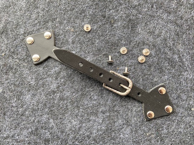 Lederriemen Verschluss