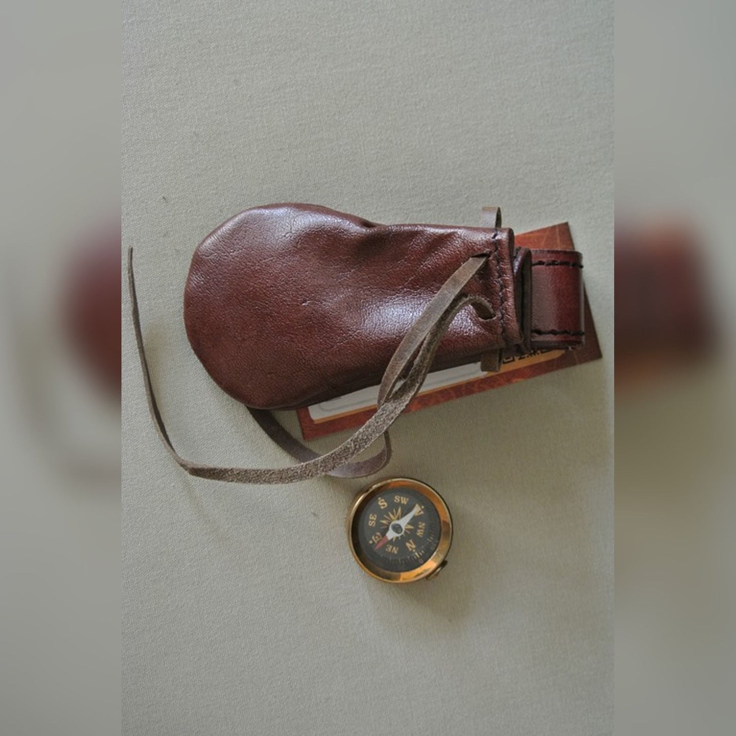 Kompass im Beutel